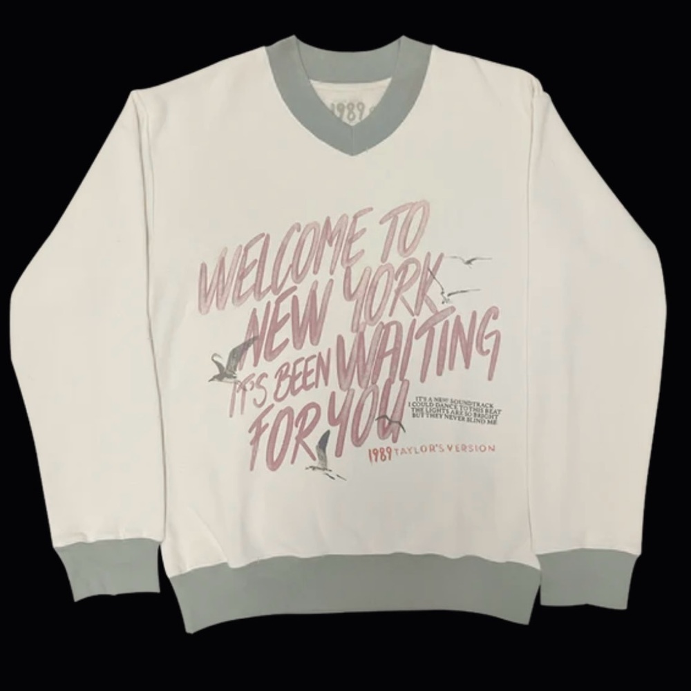 Taylor Swift Welcome To New York V-Neck Pullover
